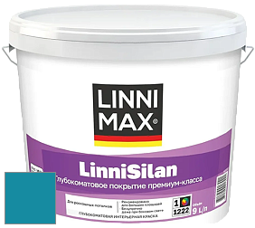 Краска LINNIMAX LinniSilan /ЛИННИМАКС ЛинниСилан (CAPAROL CAPASILAN) глубокоматовая краска цвет NCS S 3050-B10G 