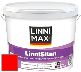 Краска LINNIMAX LinniSilan /ЛИННИМАКС ЛинниСилан (CAPAROL CAPASILAN) глубокоматовая краска цвет RAL 3026 