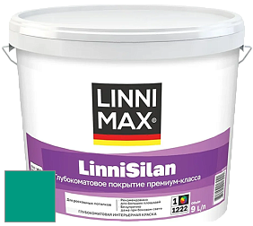 Краска LINNIMAX LinniSilan /ЛИННИМАКС ЛинниСилан (CAPAROL CAPASILAN) глубокоматовая краска цвет NCS S 2555-B80G 