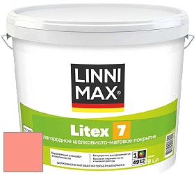 Краска LINNIMAX LITEX 7 / ЛИННИМАКС ЛИТЕКС 7  (CAPAROL SAMTEX 7) латексная краска цвет NCS S 0550-Y80R 
