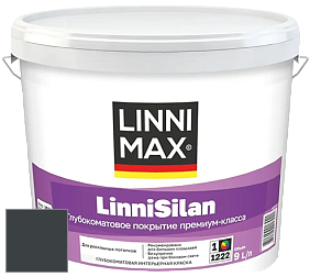 Краска LINNIMAX LinniSilan /ЛИННИМАКС ЛинниСилан (CAPAROL CAPASILAN) глубокоматовая краска цвет NCS S 8505-B20G 