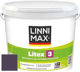 Краска LINNIMAX LITEX 3 / ЛИННИМАКС ЛИТЕКС 3 (ALPINA PREMIUM WAND) латексная краска цвет NCS S 7020-R50B 