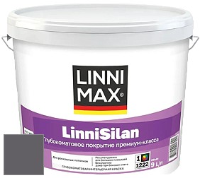 Краска LINNIMAX LinniSilan /ЛИННИМАКС ЛинниСилан (CAPAROL CAPASILAN) глубокоматовая краска цвет NCS S 7005-R50B 