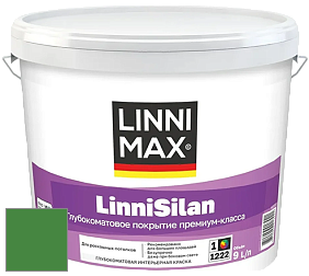 Краска LINNIMAX LinniSilan /ЛИННИМАКС ЛинниСилан (CAPAROL CAPASILAN) глубокоматовая краска цвет RAL 6017 