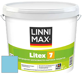 Краска LINNIMAX LITEX 7 / ЛИННИМАКС ЛИТЕКС 7  (CAPAROL SAMTEX 7) латексная краска цвет NCS S 0540-B 