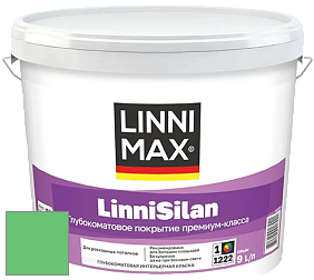Краска LINNIMAX LinniSilan /ЛИННИМАКС ЛинниСилан (CAPAROL CAPASILAN) глубокоматовая краска цвет NCS S 0565-G10Y 