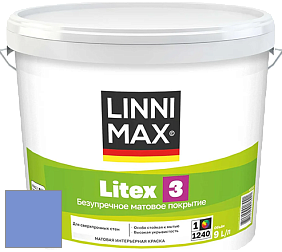 Краска LINNIMAX LITEX 3 / ЛИННИМАКС ЛИТЕКС 3 (ALPINA PREMIUM WAND) латексная краска цвет NCS S 1555-R70B 