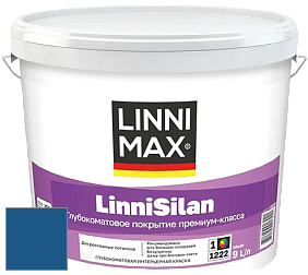 Краска LINNIMAX LinniSilan /ЛИННИМАКС ЛинниСилан (CAPAROL CAPASILAN) глубокоматовая краска цвет Lazur 190 