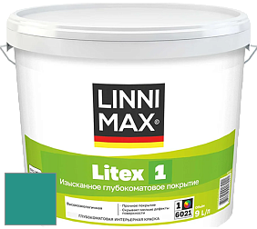 Краска LINNIMAX LITEX 1 / ЛИННИМАКС ЛИТЕКС 1 (CAPAROL SAMTEX 3) высокоэкологичная латексная краска цвет Patina 105 