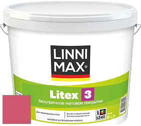 Краска LINNIMAX LITEX 3 / ЛИННИМАКС ЛИТЕКС 3 (ALPINA PREMIUM WAND) латексная краска цвет NCS S 1070-R10B 