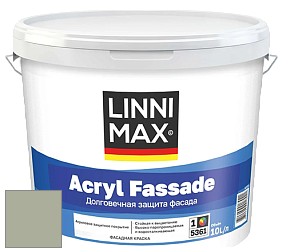 Краска LINNIMAX ACRYL FASSADE / ЛИННИМАКС АКРИЛ ФАССАДЕ (CAPAROL) акриловая фасадная краска цвет NCS S 3010-G40Y 