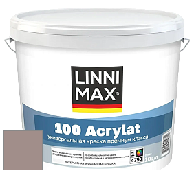 Краска LINNIMAX 100 ACRYLAT / ЛИННИМАКС 100 АКРИЛАТ (CAPAROL AMPHIBOLIN) акриловая краска цвет Magma 20 