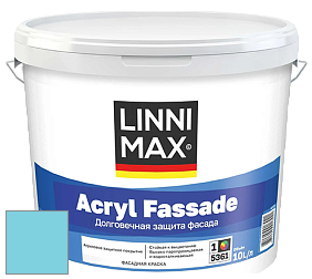 Краска LINNIMAX ACRYL FASSADE / ЛИННИМАКС АКРИЛ ФАССАДЕ (CAPAROL) акриловая фасадная краска цвет NCS S 0540-B10G 
