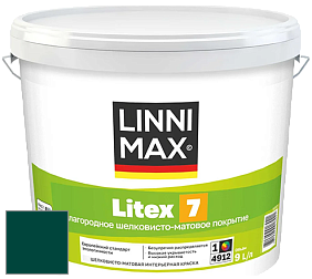 Краска LINNIMAX LITEX 7 / ЛИННИМАКС ЛИТЕКС 7  (CAPAROL SAMTEX 7) латексная краска цвет Peru 5 