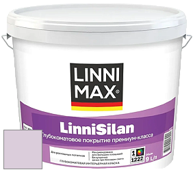 Краска LINNIMAX LinniSilan /ЛИННИМАКС ЛинниСилан (CAPAROL CAPASILAN) глубокоматовая краска цвет NCS S 1015-R40B 