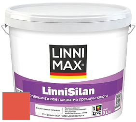 Краска LINNIMAX LinniSilan /ЛИННИМАКС ЛинниСилан (CAPAROL CAPASILAN) глубокоматовая краска цвет NCS S 0580-Y80R 