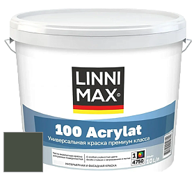 Краска LINNIMAX 100 ACRYLAT / ЛИННИМАКС 100 АКРИЛАТ (CAPAROL AMPHIBOLIN) акриловая краска цвет Oase 35 