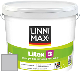 Краска LINNIMAX LITEX 3 / ЛИННИМАКС ЛИТЕКС 3 (ALPINA PREMIUM WAND) латексная краска цвет Lazur 20 