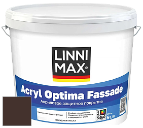 Краска LINNIMAX ACRYL OPTIMA FASSADE / ЛИННИМАКС АКРИЛ ОПТИМА ФАСАД (ALPINA) акриловая краска цвет RAL 8017 