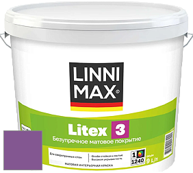 Краска LINNIMAX LITEX 3 / ЛИННИМАКС ЛИТЕКС 3 (ALPINA PREMIUM WAND) латексная краска цвет NCS S 3055-R50B 