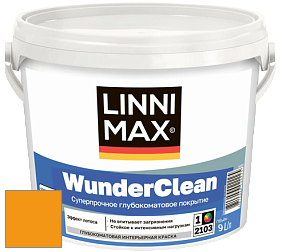 Краска LINNIMAX (CAPAROL) WUNDERCLEAN / ЛИННИМАКС ВУНДЕРКЛИН краска премиум-класса цвет NCS S 1080-Y20R 
