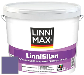 Краска LINNIMAX LinniSilan /ЛИННИМАКС ЛинниСилан (CAPAROL CAPASILAN) глубокоматовая краска цвет NCS S 4040-R60B 