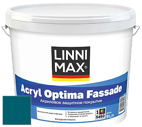 Краска LINNIMAX ACRYL OPTIMA FASSADE / ЛИННИМАКС АКРИЛ ОПТИМА ФАСАД (ALPINA) акриловая краска цвет NCS S 5045-B10G 