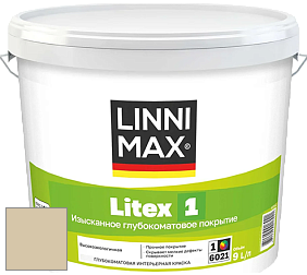 Краска LINNIMAX LITEX 1 / ЛИННИМАКС ЛИТЕКС 1 (CAPAROL SAMTEX 3) высокоэкологичная латексная краска цвет Curcuma 55 