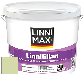 Краска LINNIMAX LinniSilan /ЛИННИМАКС ЛинниСилан (CAPAROL CAPASILAN) глубокоматовая краска цвет Jade 110 