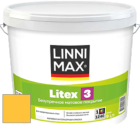 Краска LINNIMAX LITEX 3 / ЛИННИМАКС ЛИТЕКС 3 (ALPINA PREMIUM WAND) латексная краска цвет NCS S 0570-Y10R 