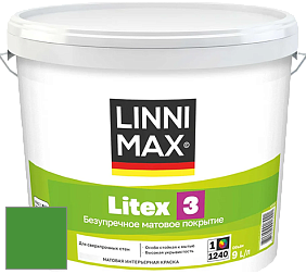 Краска LINNIMAX LITEX 3 / ЛИННИМАКС ЛИТЕКС 3 (ALPINA PREMIUM WAND) латексная краска цвет NCS S 2075-G20Y 