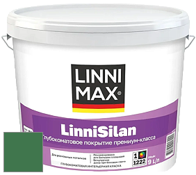 Краска LINNIMAX LinniSilan /ЛИННИМАКС ЛинниСилан (CAPAROL CAPASILAN) глубокоматовая краска цвет NCS S 4050-G10Y 