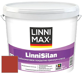 Краска LINNIMAX LinniSilan /ЛИННИМАКС ЛинниСилан (CAPAROL CAPASILAN) глубокоматовая краска цвет Magma 125 