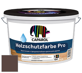 Краска CAPAROL HOLZSCHUTZFARBE PRO краска для древесины акриловая кроющая универсальная. цвет Mocca 0 