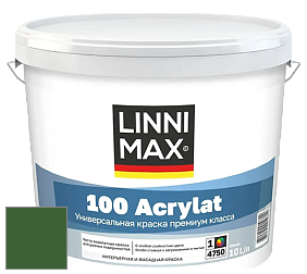 Краска LINNIMAX 100 ACRYLAT / ЛИННИМАКС 100 АКРИЛАТ (CAPAROL AMPHIBOLIN) акриловая краска цвет Oase 95 