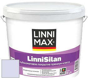 Краска LINNIMAX LinniSilan /ЛИННИМАКС ЛинниСилан (CAPAROL CAPASILAN) глубокоматовая краска цвет NCS S 0515-R60B 