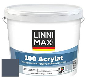 Краска LINNIMAX 100 ACRYLAT / ЛИННИМАКС 100 АКРИЛАТ (CAPAROL AMPHIBOLIN) акриловая краска цвет Lazur 70 