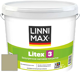 Краска LINNIMAX LITEX 3 / ЛИННИМАКС ЛИТЕКС 3 (ALPINA PREMIUM WAND) латексная краска цвет Tundra 85 