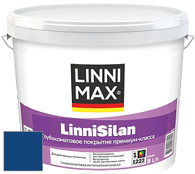 Краска LINNIMAX LinniSilan /ЛИННИМАКС ЛинниСилан (CAPAROL CAPASILAN) глубокоматовая краска цвет RAL 5010 