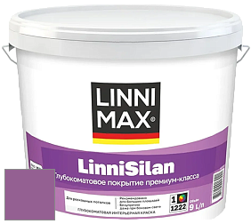 Краска LINNIMAX LinniSilan /ЛИННИМАКС ЛинниСилан (CAPAROL CAPASILAN) глубокоматовая краска цвет Viola 105 