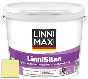 Краска LINNIMAX LinniSilan /ЛИННИМАКС ЛинниСилан (CAPAROL CAPASILAN) глубокоматовая краска цвет NCS S 0530-G70Y 