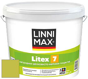 Краска LINNIMAX LITEX 7 / ЛИННИМАКС ЛИТЕКС 7  (CAPAROL SAMTEX 7) латексная краска цвет Tundra 130 