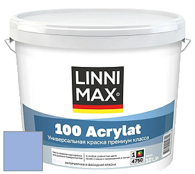 Краска LINNIMAX 100 ACRYLAT / ЛИННИМАКС 100 АКРИЛАТ (CAPAROL AMPHIBOLIN) акриловая краска цвет Aquarell 105 