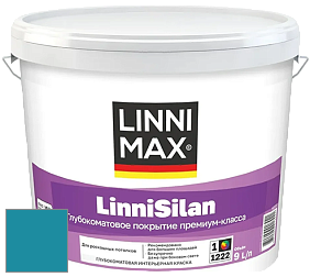 Краска LINNIMAX LinniSilan /ЛИННИМАКС ЛинниСилан (CAPAROL CAPASILAN) глубокоматовая краска цвет Blu 10 