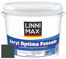 Краска LINNIMAX ACRYL OPTIMA FASSADE / ЛИННИМАКС АКРИЛ ОПТИМА ФАСАД (ALPINA) акриловая краска цвет NCS S 8010-G10Y 