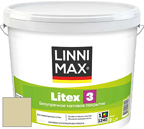 Краска LINNIMAX LITEX 3 / ЛИННИМАКС ЛИТЕКС 3 (ALPINA PREMIUM WAND) латексная краска цвет NCS S 1515-G90Y 