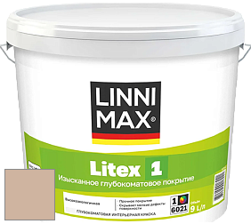 Краска LINNIMAX LITEX 1 / ЛИННИМАКС ЛИТЕКС 1 (CAPAROL SAMTEX 3) высокоэкологичная латексная краска цвет Siena 85 