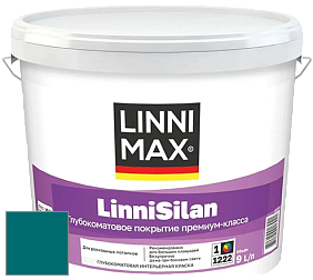 Краска LINNIMAX LinniSilan /ЛИННИМАКС ЛинниСилан (CAPAROL CAPASILAN) глубокоматовая краска цвет NCS S 4550-B30G 