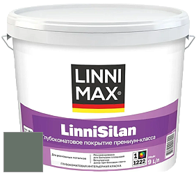 Краска LINNIMAX LinniSilan /ЛИННИМАКС ЛинниСилан (CAPAROL CAPASILAN) глубокоматовая краска цвет NCS S 6010-G10Y 