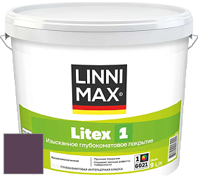 Краска LINNIMAX LITEX 1 / ЛИННИМАКС ЛИТЕКС 1 (CAPAROL SAMTEX 3) высокоэкологичная латексная краска цвет NCS S 6030-R40B 